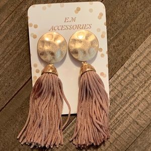 Beige Earrings